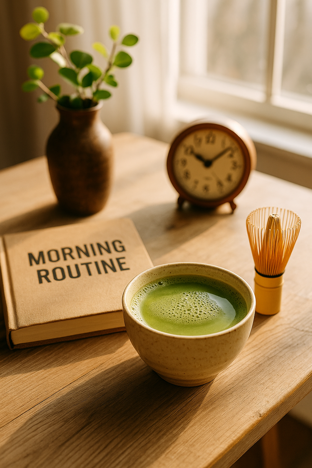 抹茶の朝習慣