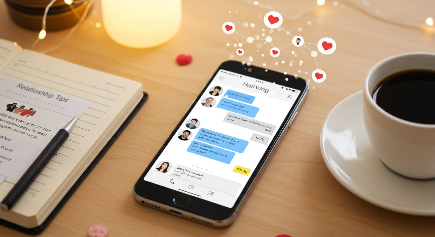 マッチングアプリの画面